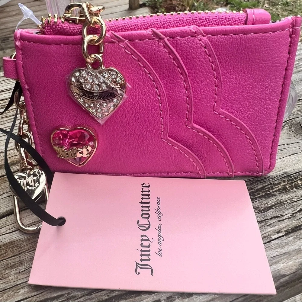 Juicy Couture colorful love elongated CC holder